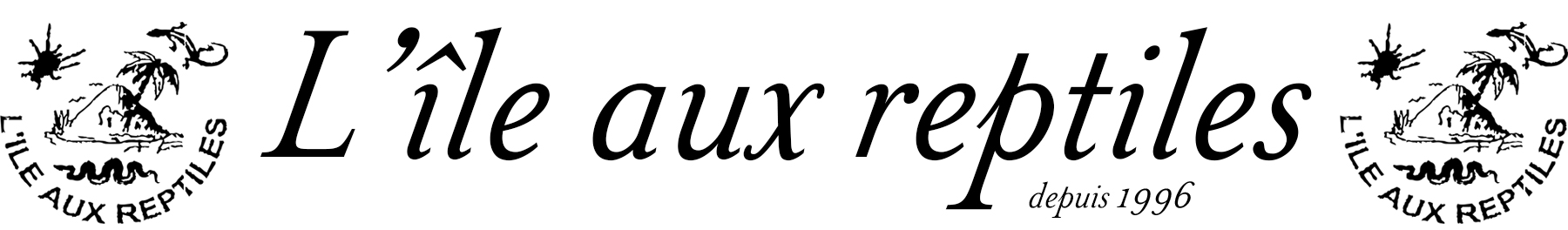 Logo L'île aux reptiles